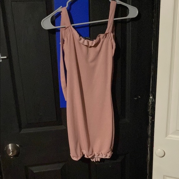 Boohoo Blush Pink Mini Dress - Picture 2 of 2